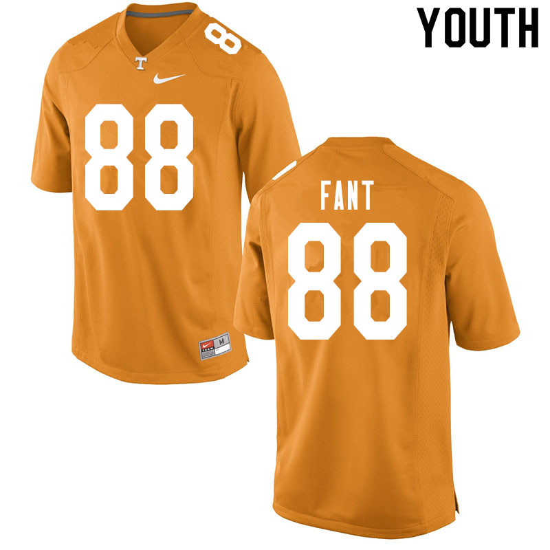 Youth #88 Princeton Fant Tennessee Volunteers College Football Jerseys Sale-Orange